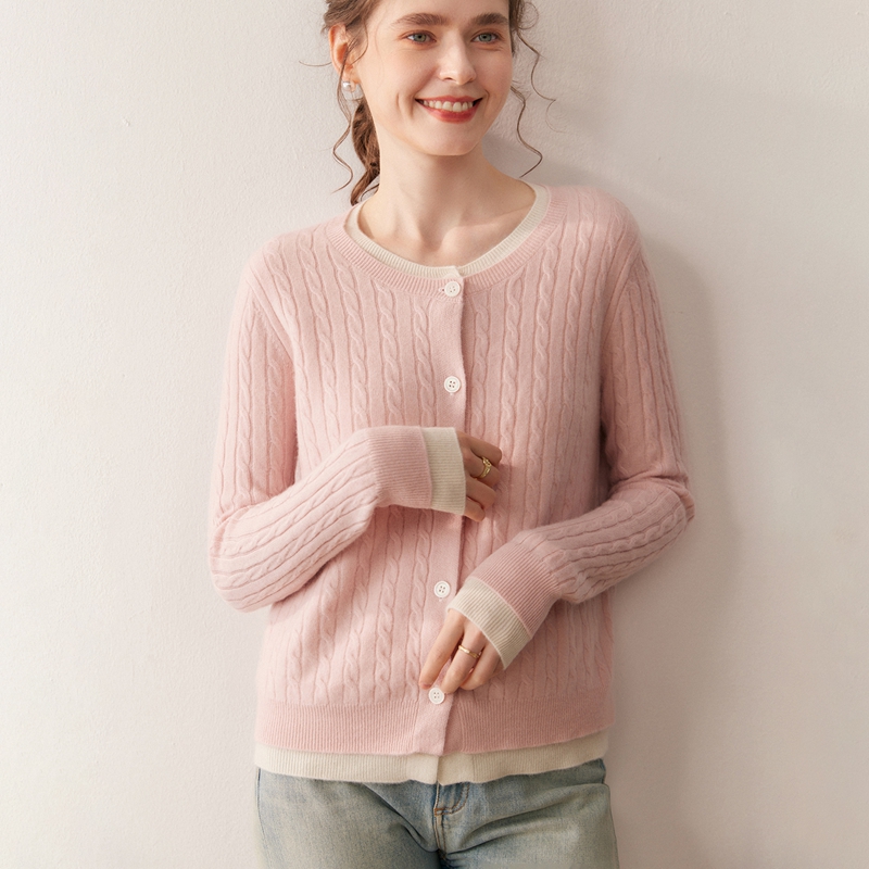 Winter Clothing Essentials For Women - Женский кашемировый свитер, кардиган, осень-зима, 100%