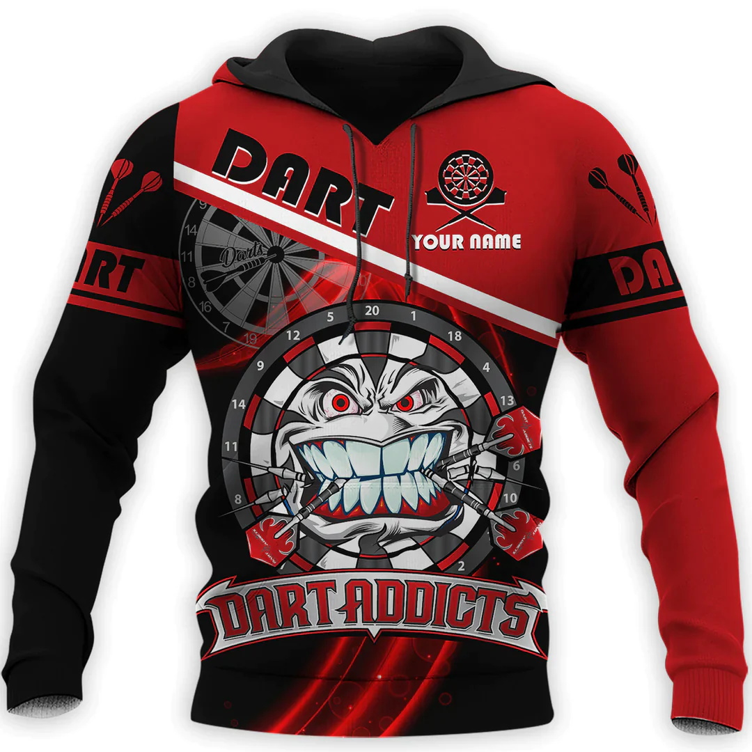 Winter Clothing Name - Мужские толстовки с 3D-принтом дисковых дротиков,