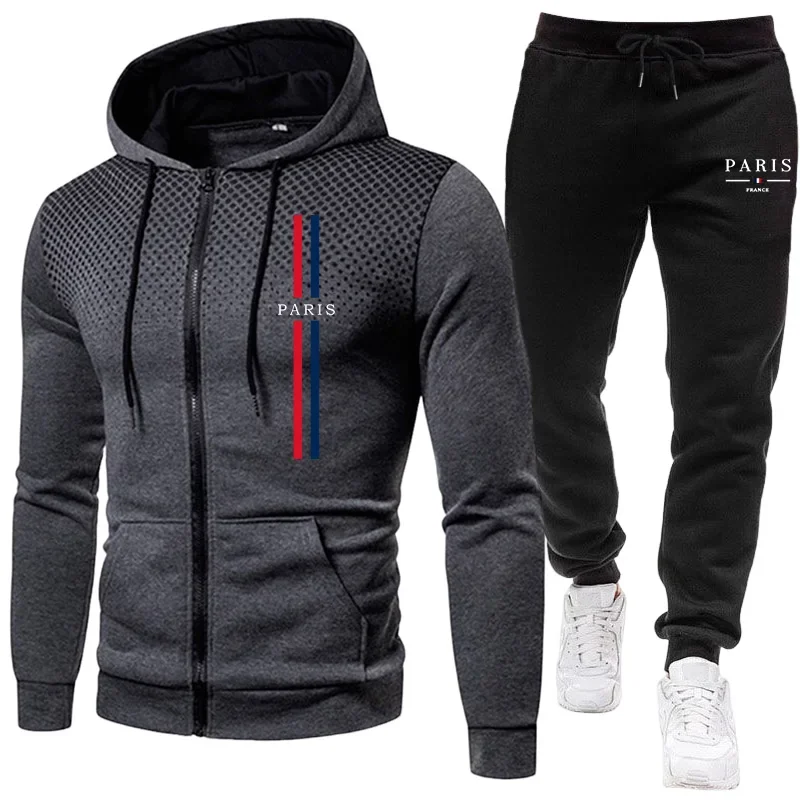 Jacket Winter Clothing - Мужской спортивный костюм: куртка на молнии