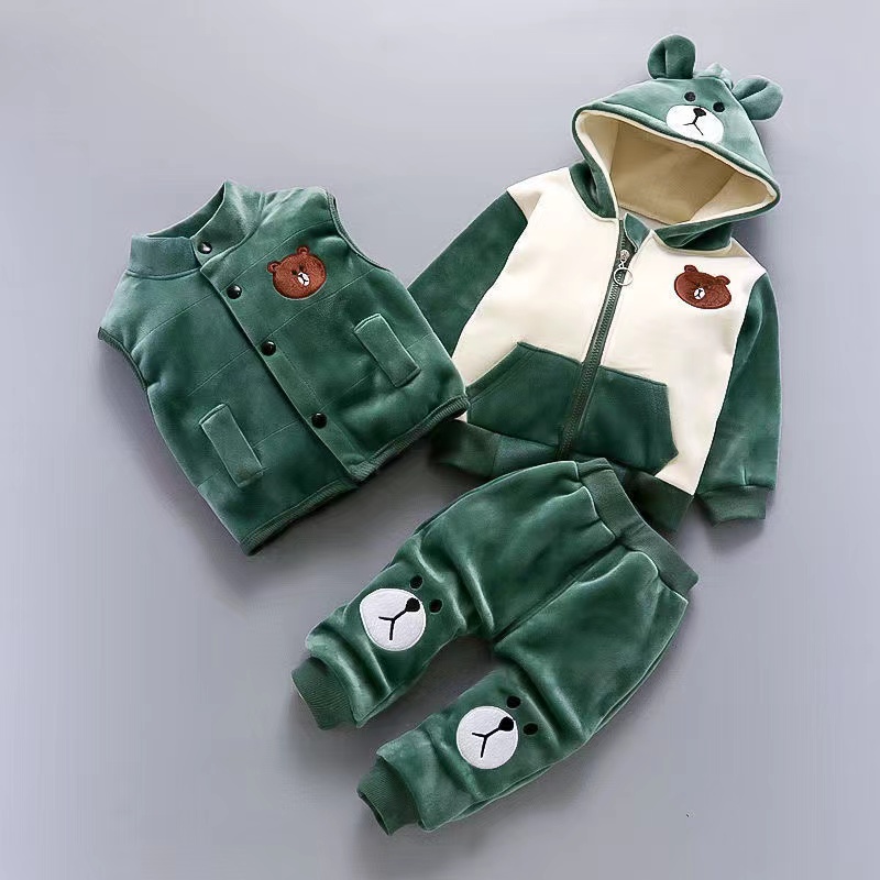 Winter Clothing Toddler Girl - Комплект одежды для девочки, осенне-зимний, жилет,
