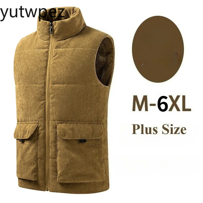 Jacket Winter Clothing - Мужской утепленный жилет из шерсти для