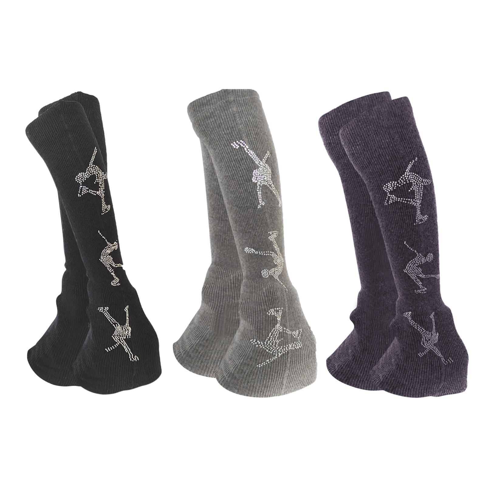 2 шт. гетры для фигурного ката – обзор и цена Winter Clothing Leg Warmers