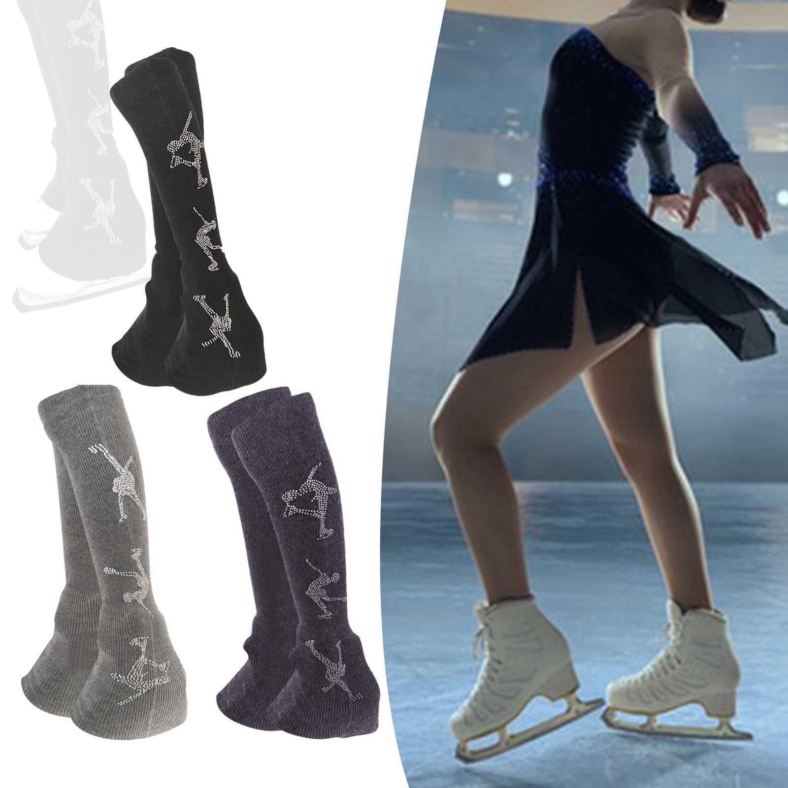 2 шт. гетры для фигурного ката – обзор и цена Winter Clothing Leg Warmers