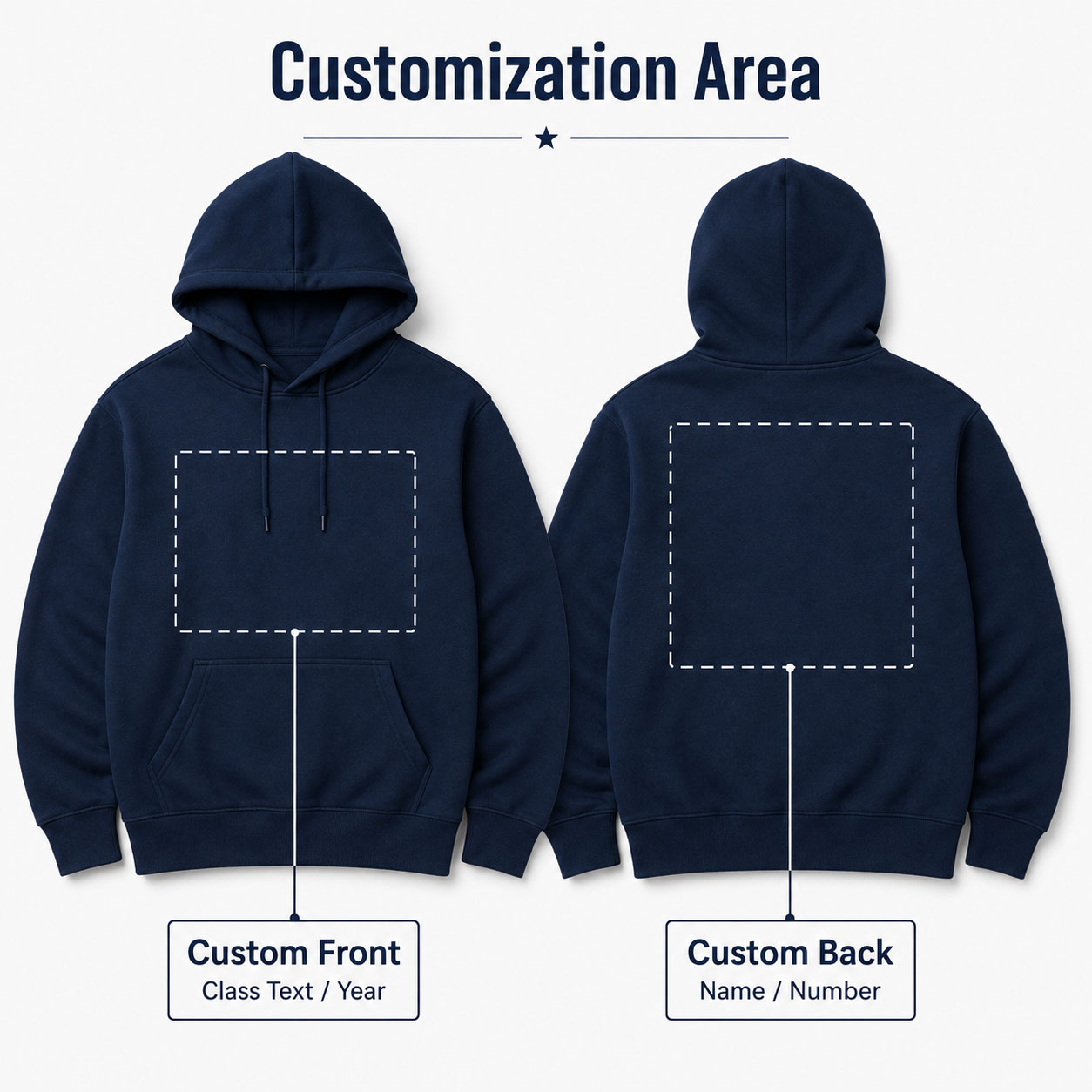 Худи для выпускного, унисекс,  – обзор и цена Winter Clothing Name