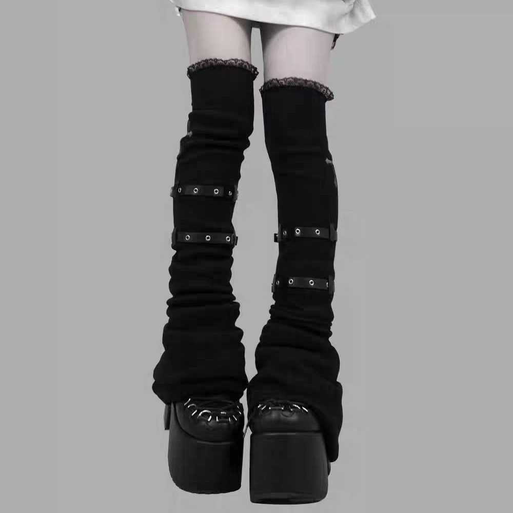 Корейская субкультура Y2K: мод – обзор и цена Winter Clothing Leg Warmers